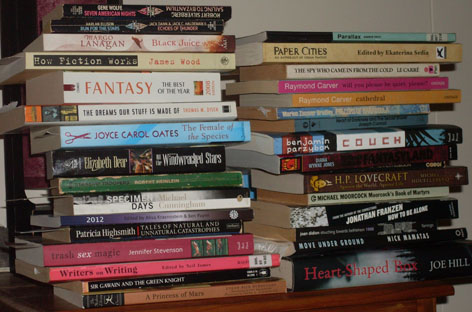 Stacking Books in Piles